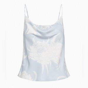 NWOT Babaton Cowlneck Camisole Floral